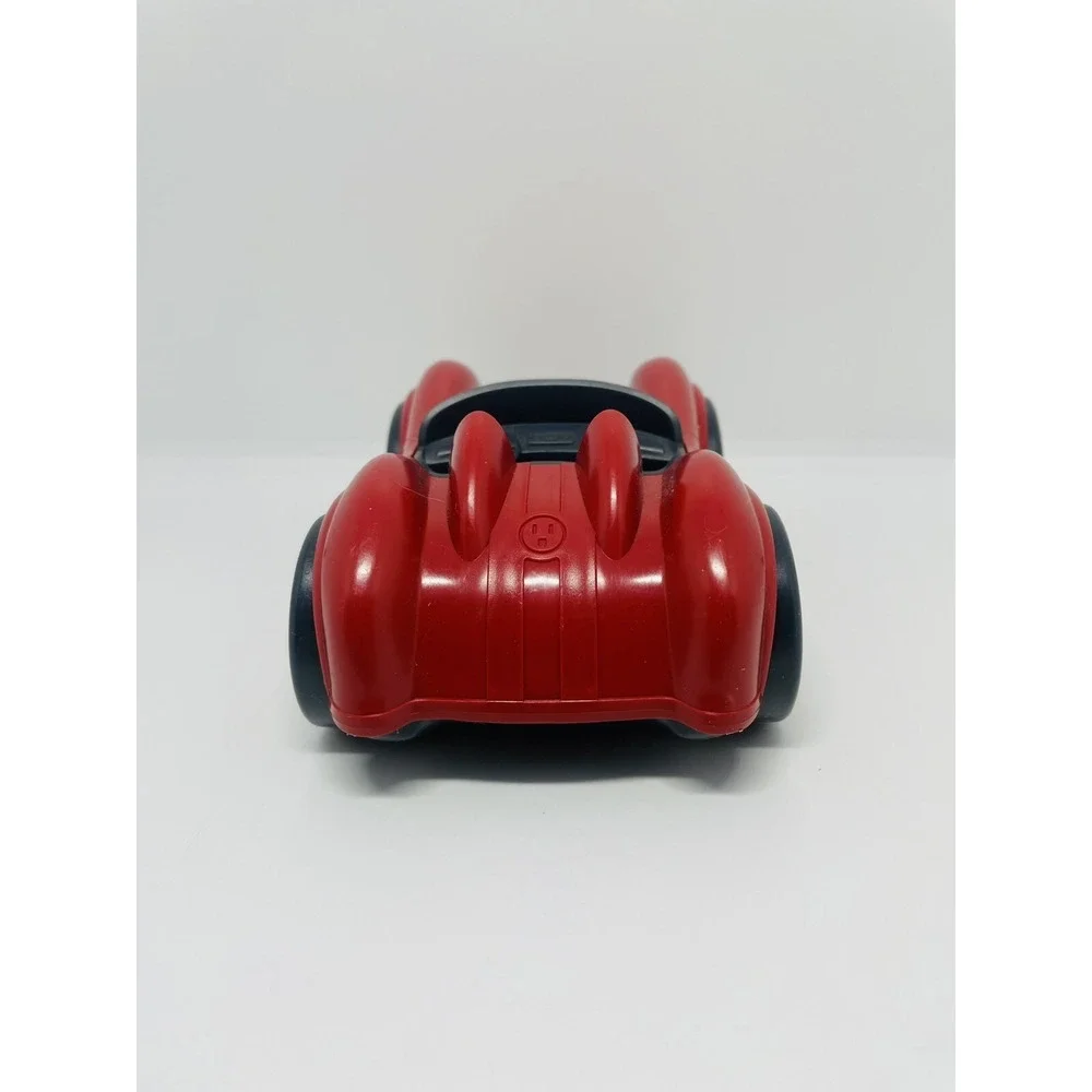 Vintage Green Toys Red Race Car Toy Made In USA Antique‎ Race Car